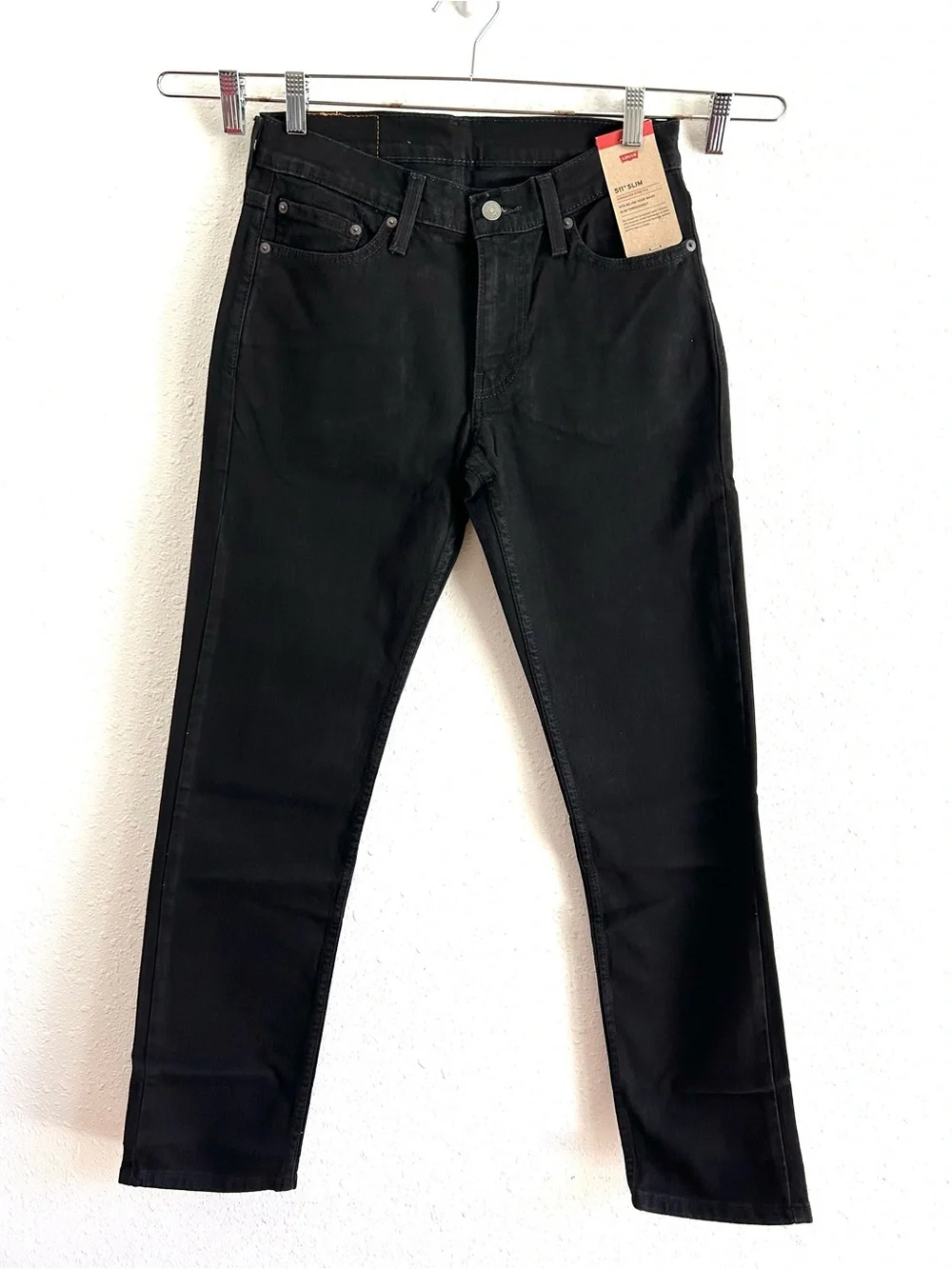 Levi's 511 Slim Jeans Men's Size 30x32 Black Denim Stretch Classic